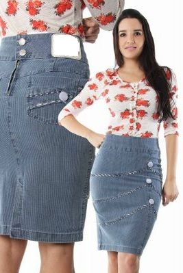 Saia Jeans